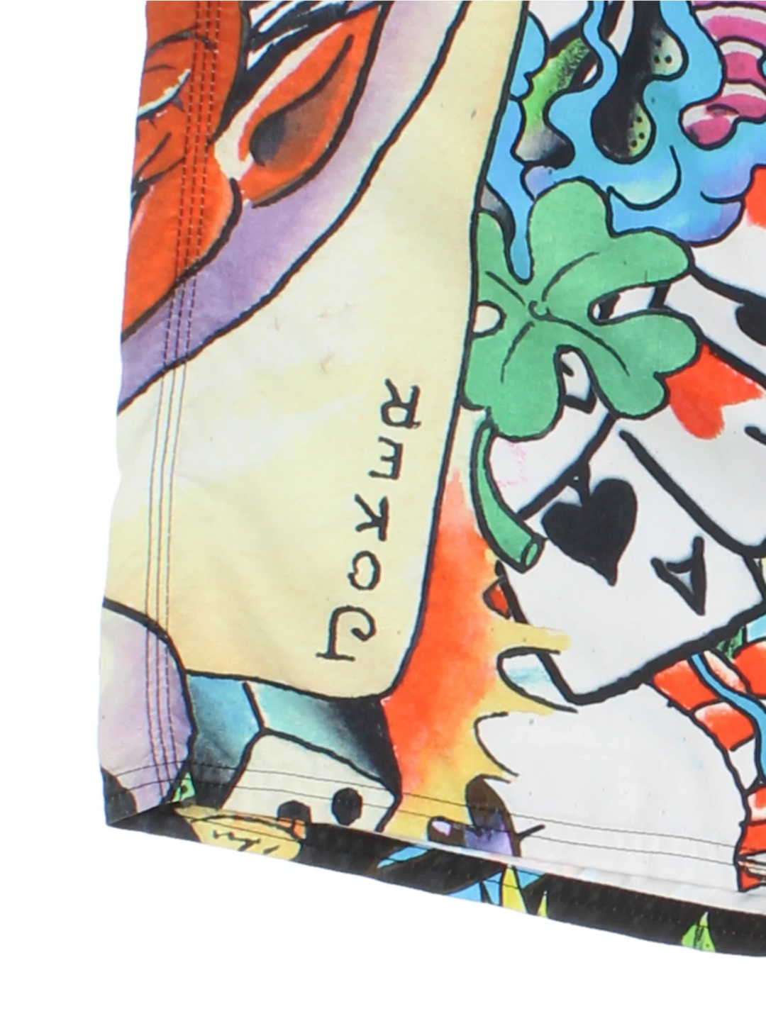00's Ed Hardy Patterned Shorts (Size XL)