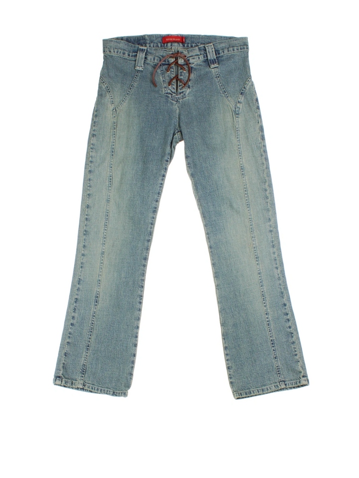 Y2K Denim Jeans (Size XS)