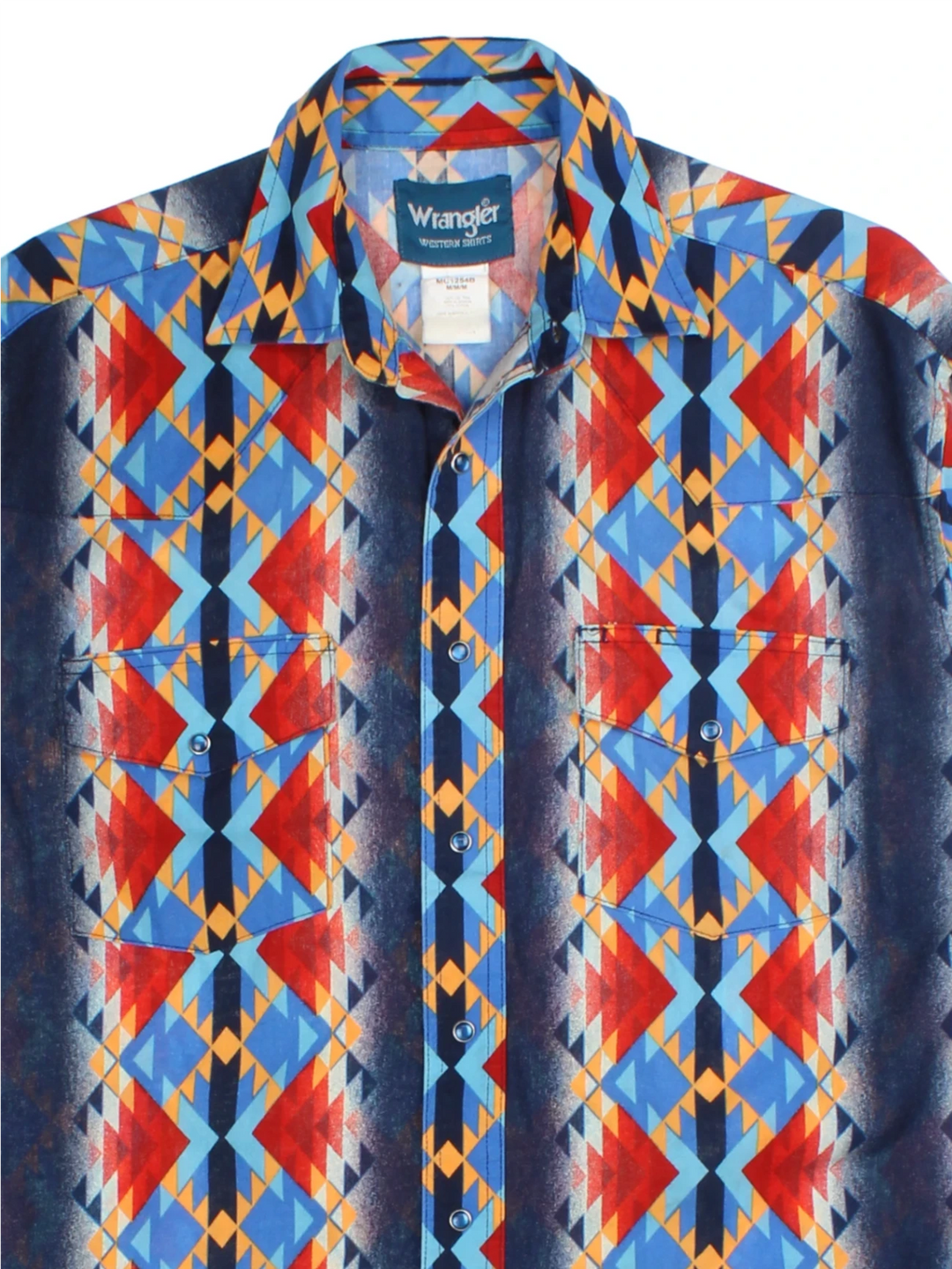 90's Wrangler Vintage Aztec Shirt (Size M)