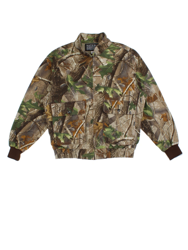 Vintage Camouflage Jacket (Size L)