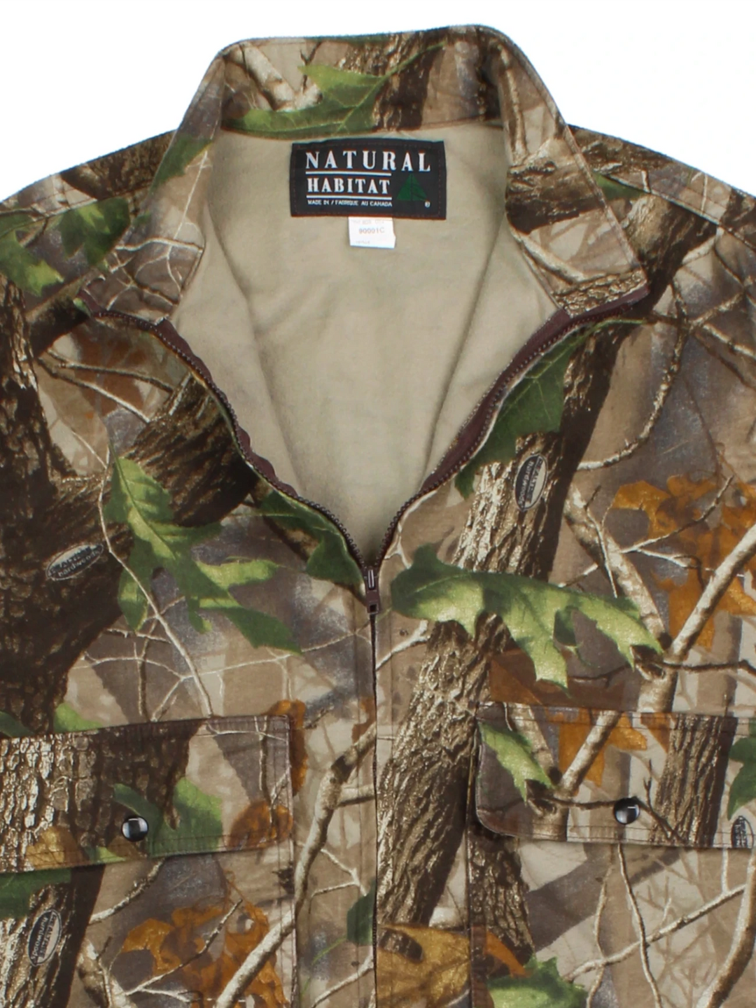 Vintage Camouflage Jacket (Size L)