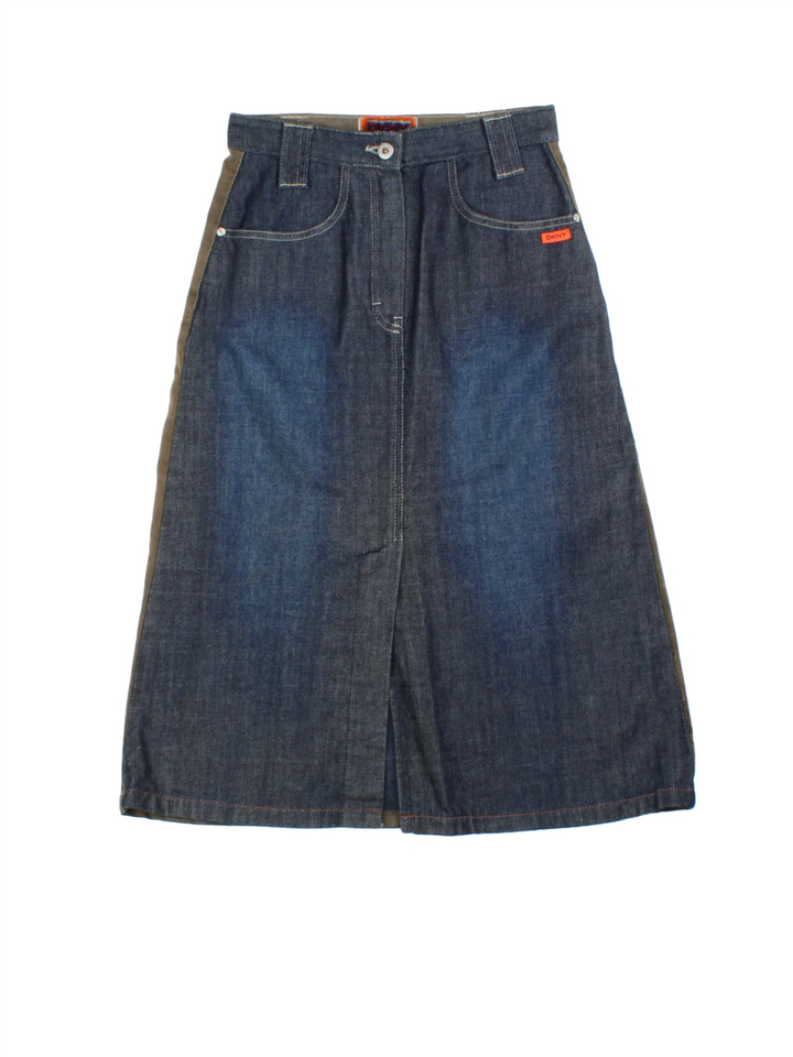 DKNY Midi Y2K Skirt (Size XS)