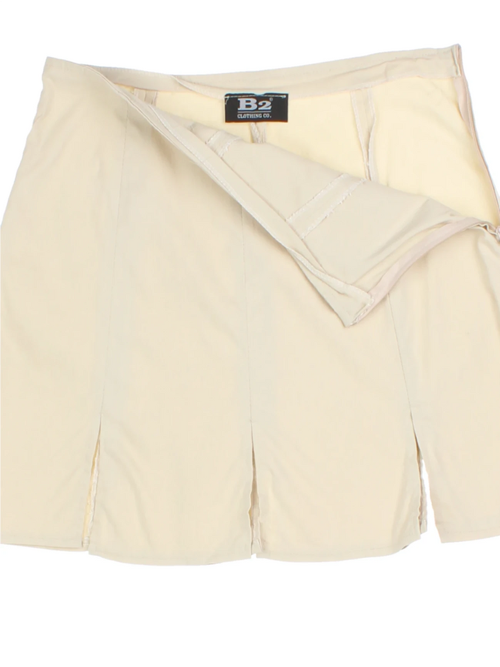 Y2K Pleated Mini Skirt (Size M)