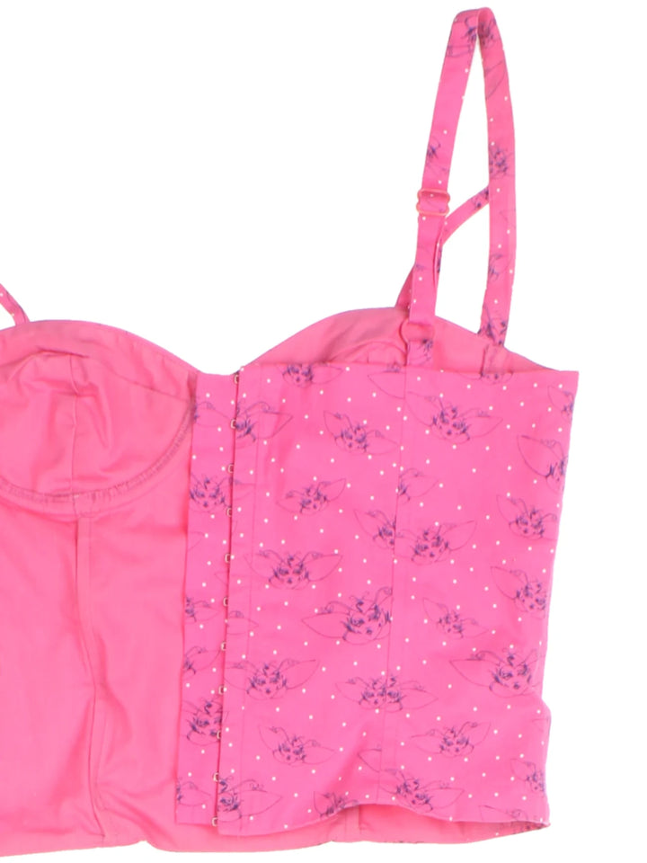 Y2K Topshop Cropped Corset (Size XXS)
