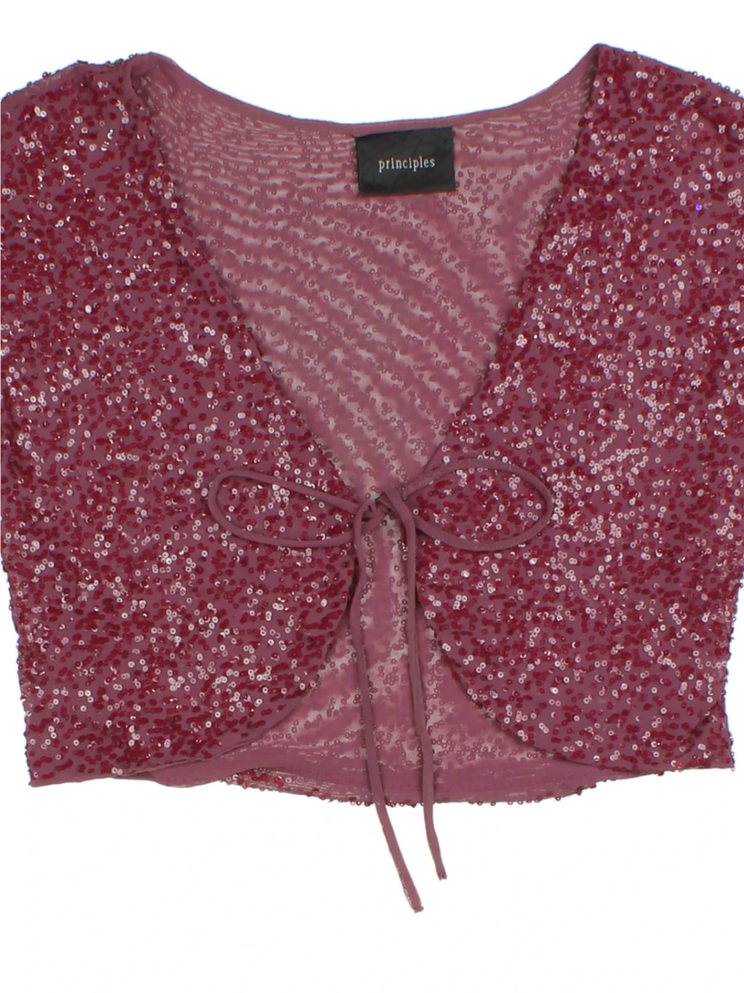 Y2K Sequin Bolero (Size XXS)