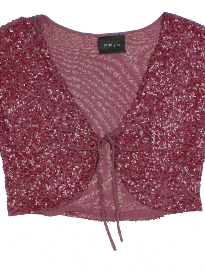 Y2K Sequin Bolero (Size XXS)