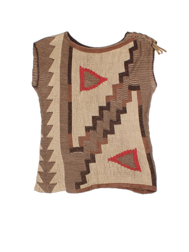 Ralph Lauren Aztec Knit Top (Size M)