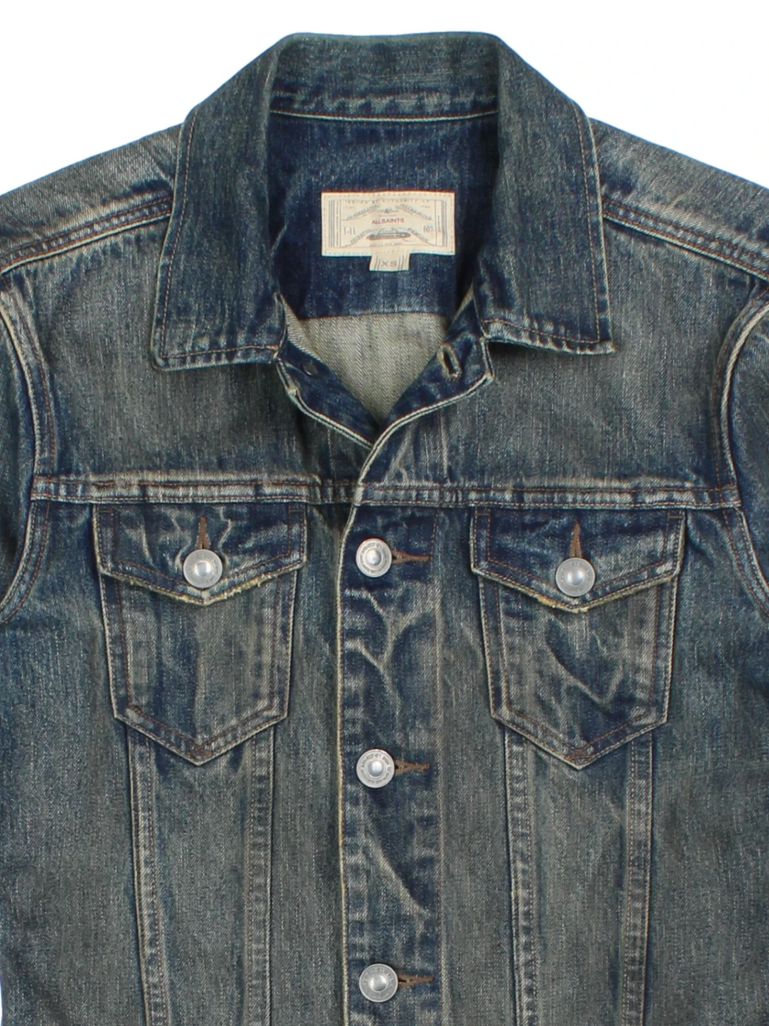 All Saints Denim Jacket (Size XS)