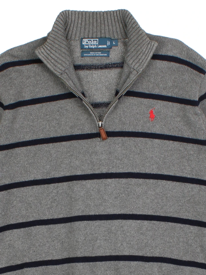 Ralph Lauren 1/4 Zip Jumper (Size L)