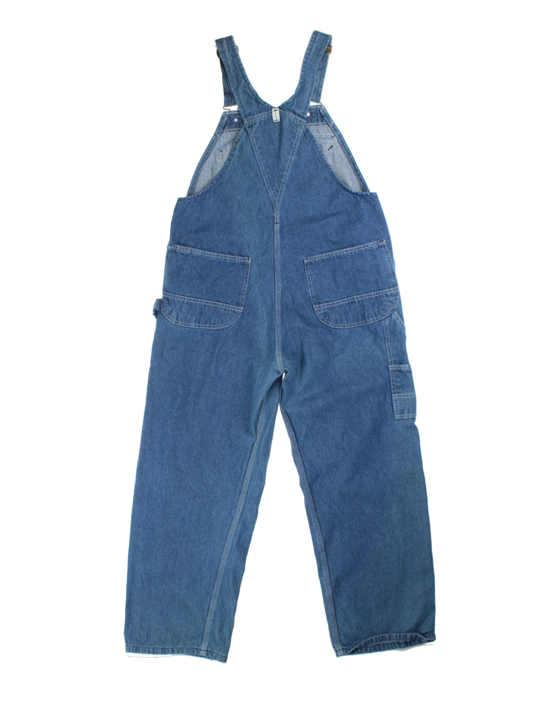 Vintage KEY Denim Dungarees (Size XL)