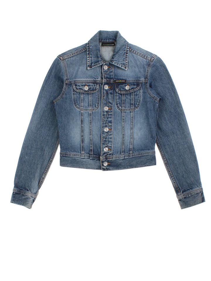 DKNY Y2K Denim Jacket (Size XXS)