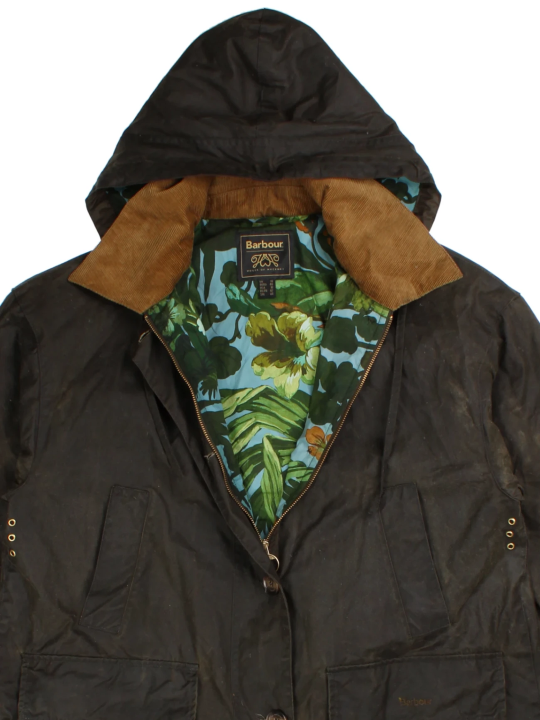 Barbour House Of Hackney Waxed Parka (Size L)