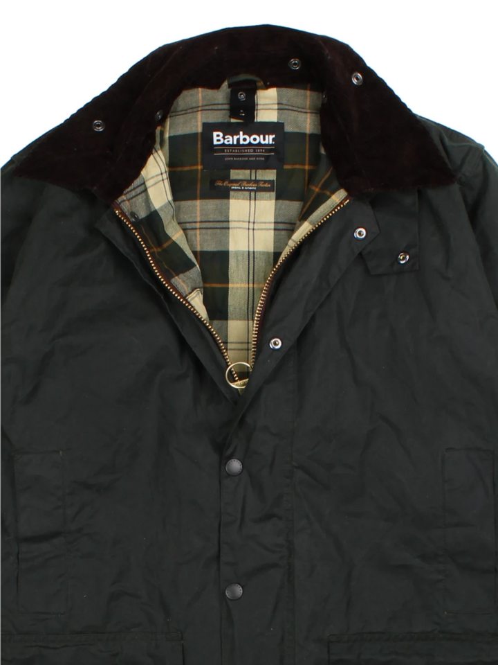 Barbour Waxed Jacket (Size L) - VintageFolk