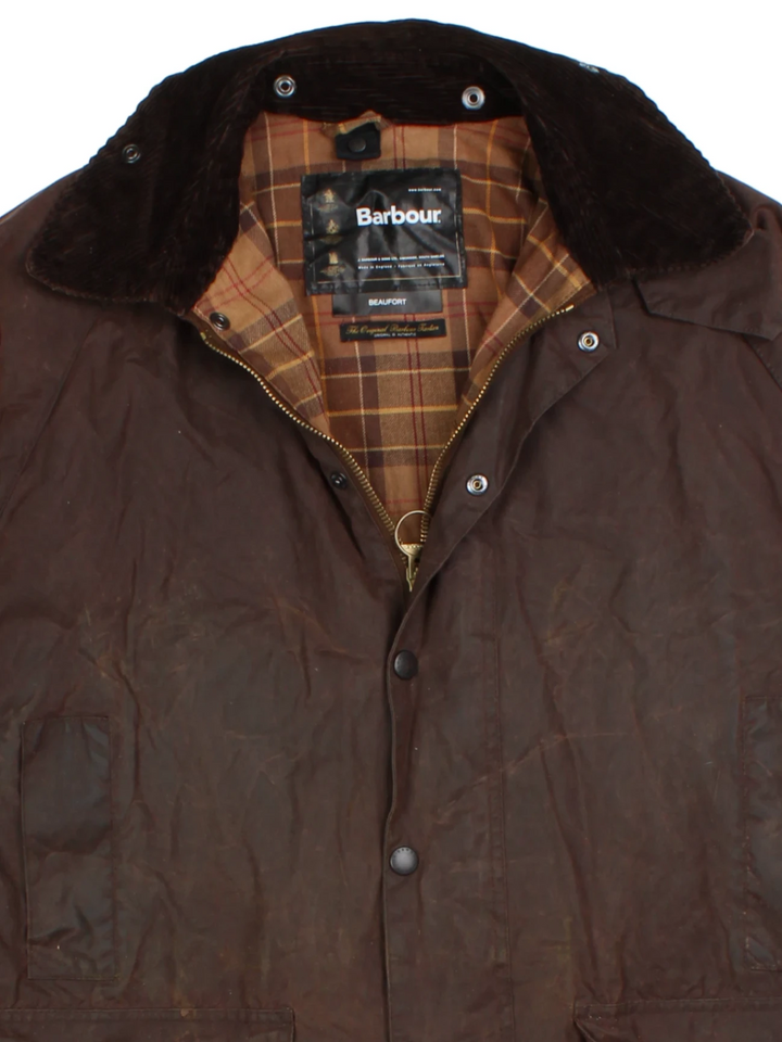 Barbour Beaufort Waxed Jacket (Size XL)