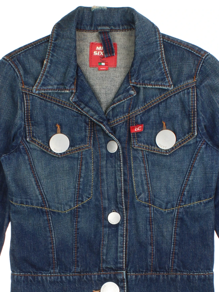 Y2K Miss Sixty Denim Jacket (Size XXS)