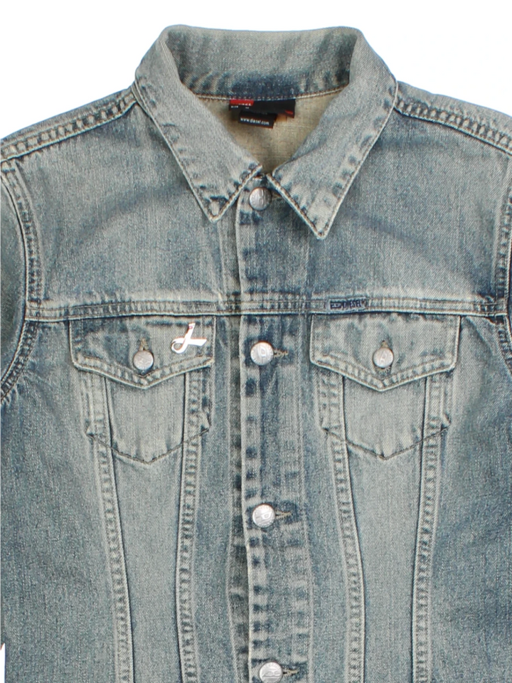 Y2K Diesel Denim Jacket (Size XS)