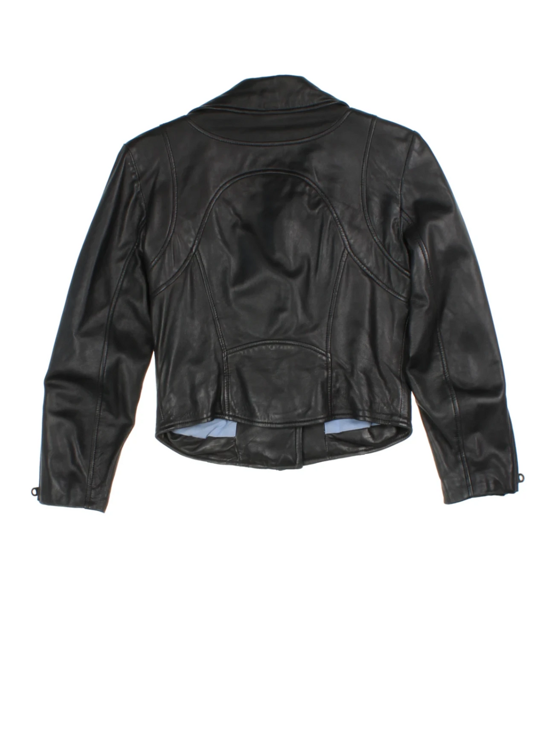 Y2K Marc New York Leather Biker Jacket (Size XXS)