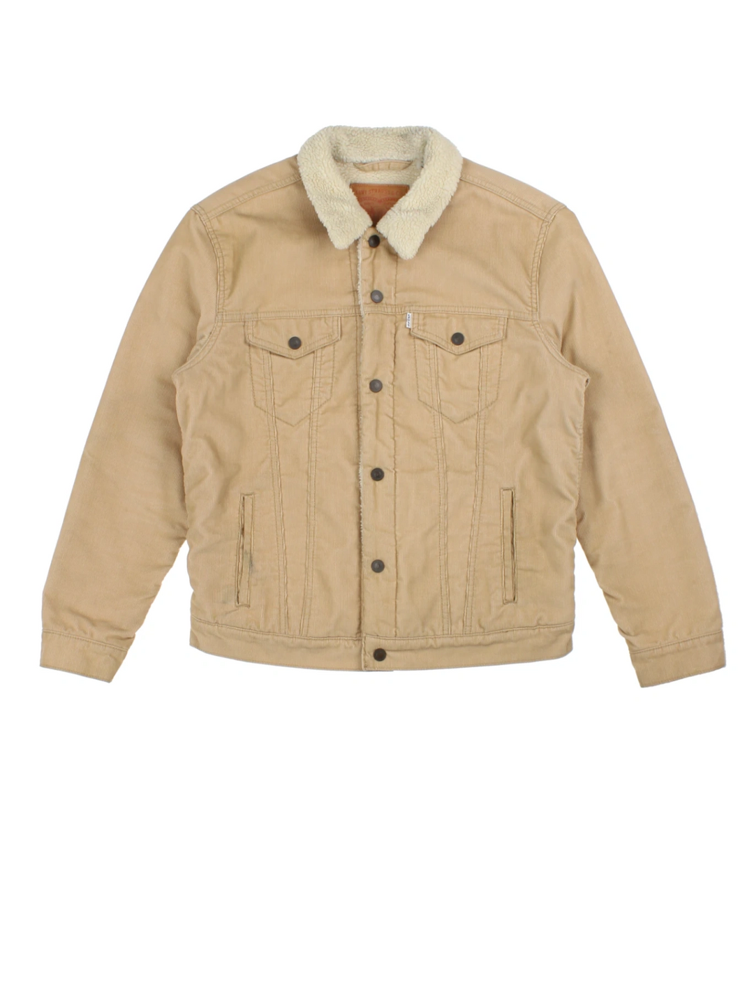 Levi Strauss Corduroy Sherpa Trucker Jacket (Size M)