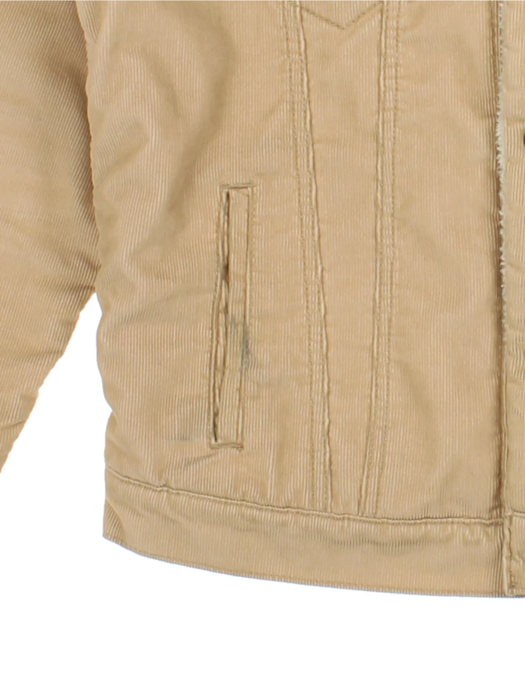 Levi Strauss Corduroy Sherpa Trucker Jacket (Size M)
