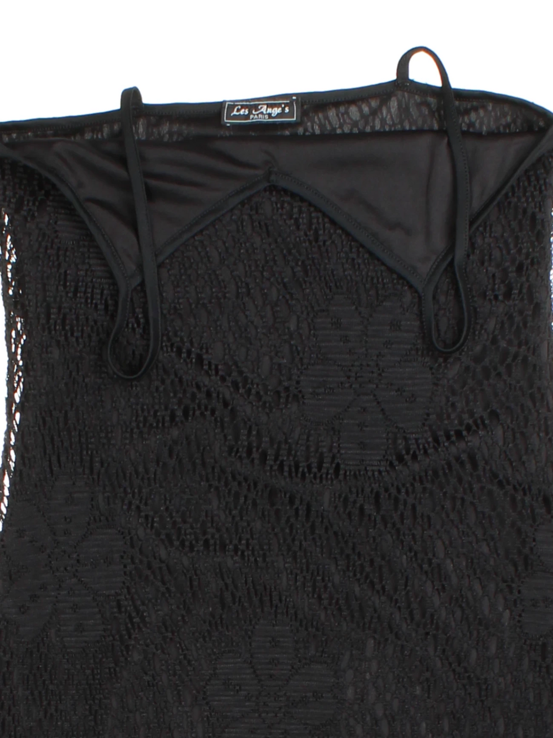 Y2K Lace Mini Dress (Size S)