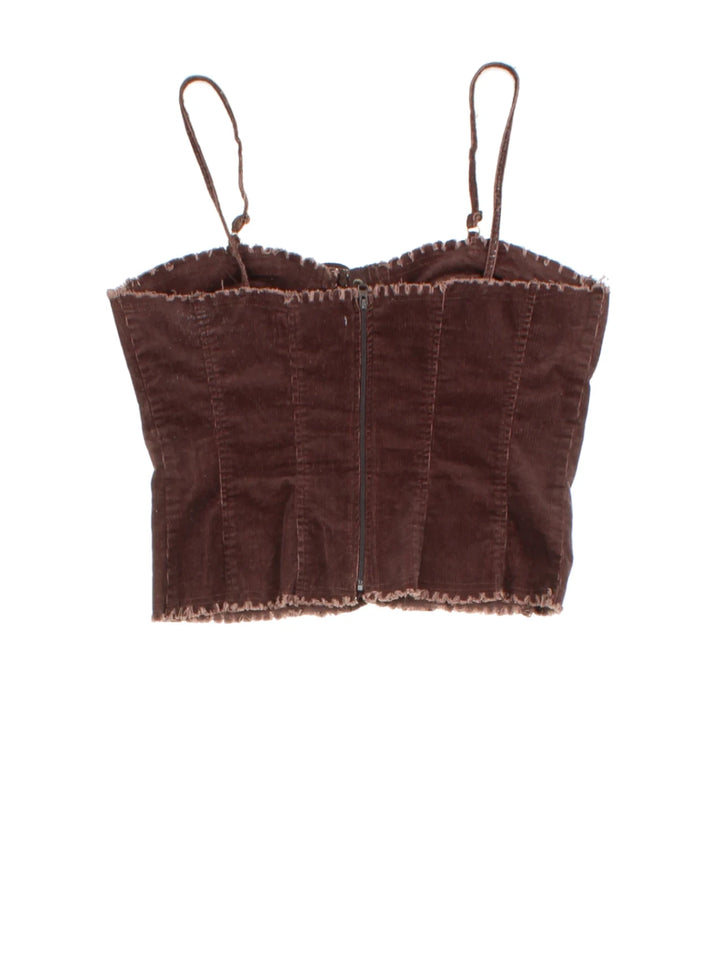 Y2K Corset Top (Size M)