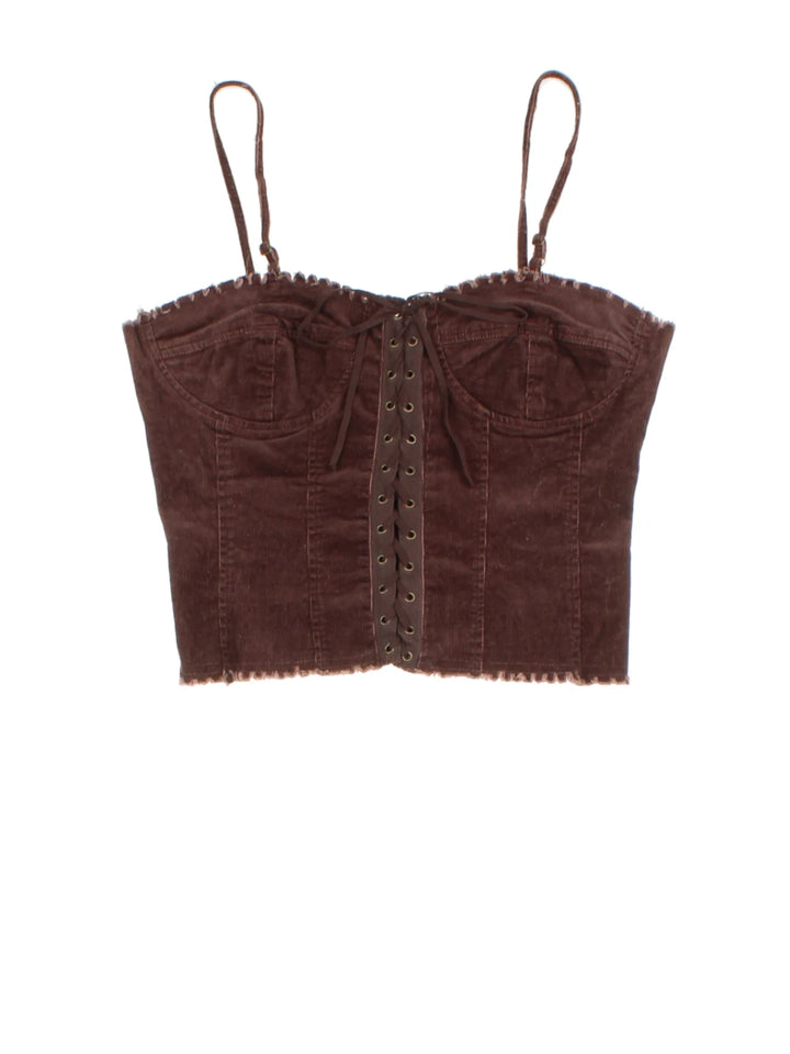 Y2K Corset Top (Size M)