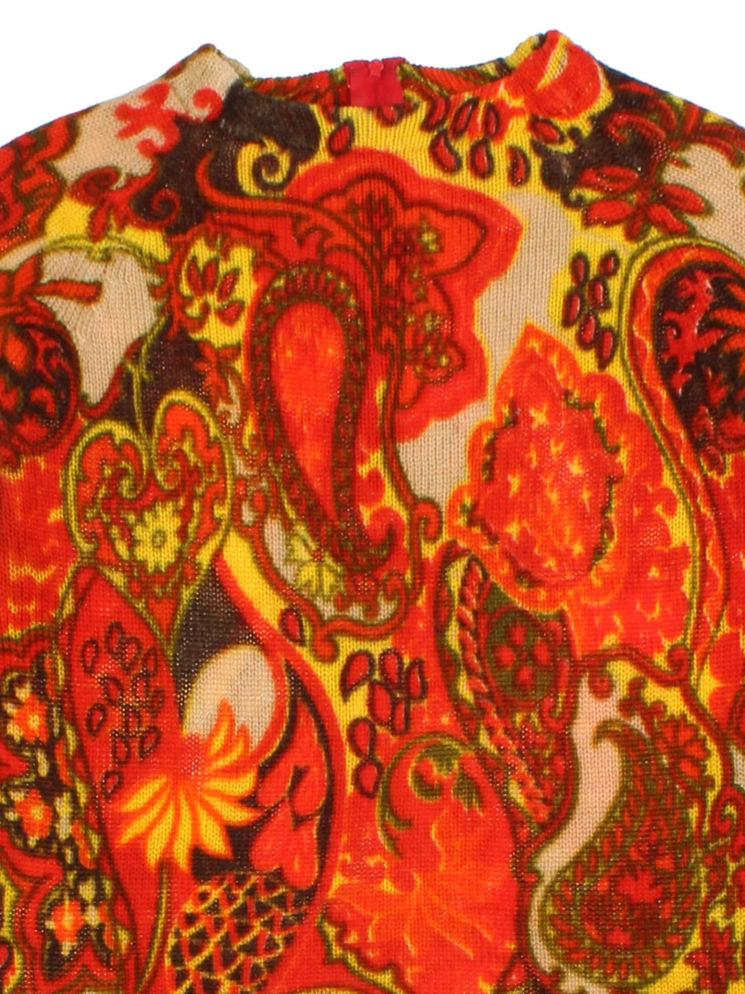 70's Paisley Knit Jumper (Size M)