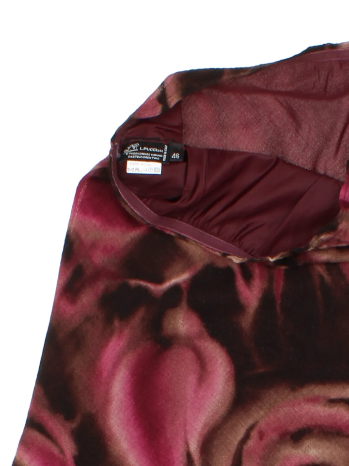 Y2K Patterned Skirt (Size XXL)
