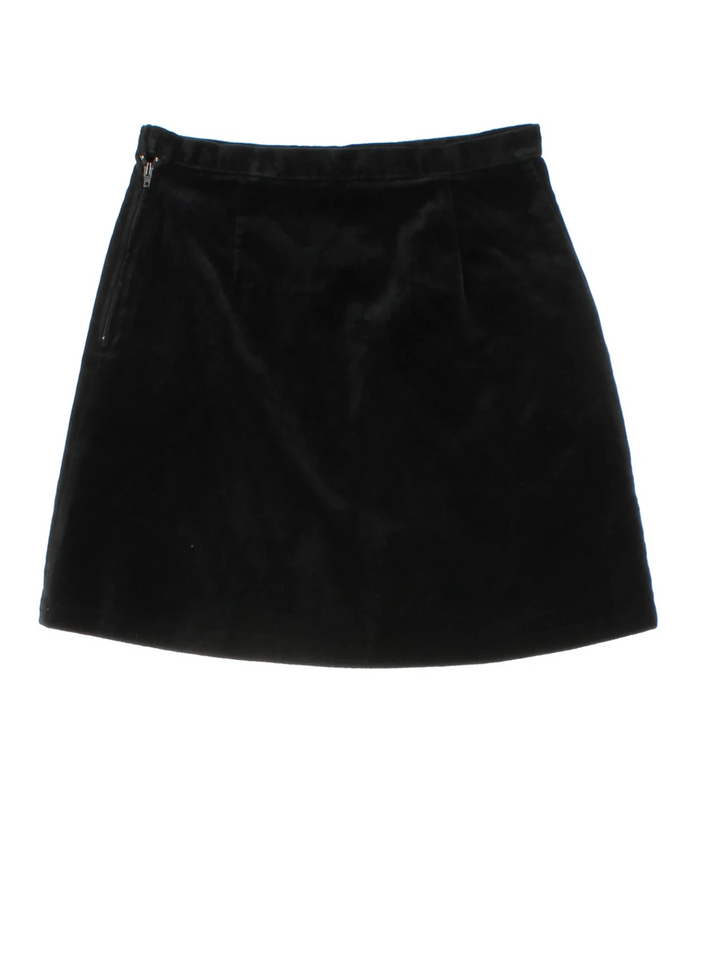 Benetton Velvet Skirt (Size XS)