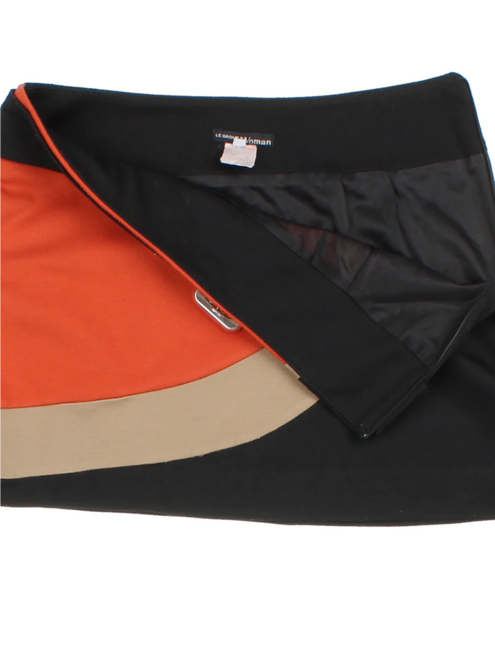 Vintage Colourblock Mini Skirt (Size M)