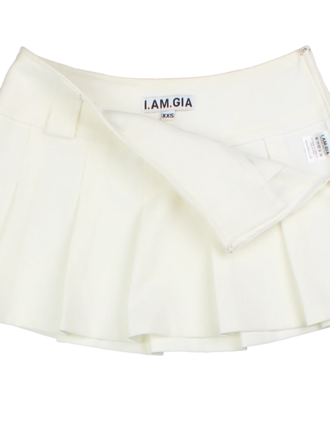 I.AM.GIA Pleated Mini Skirt (Size XXS)