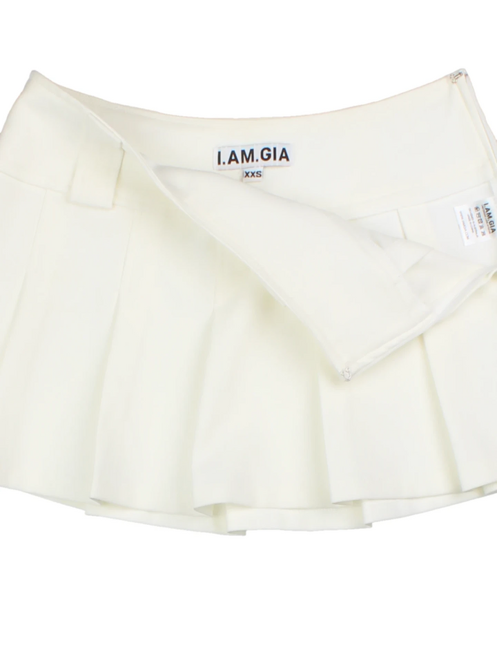 I.AM.GIA Pleated Mini Skirt (Size XXS)