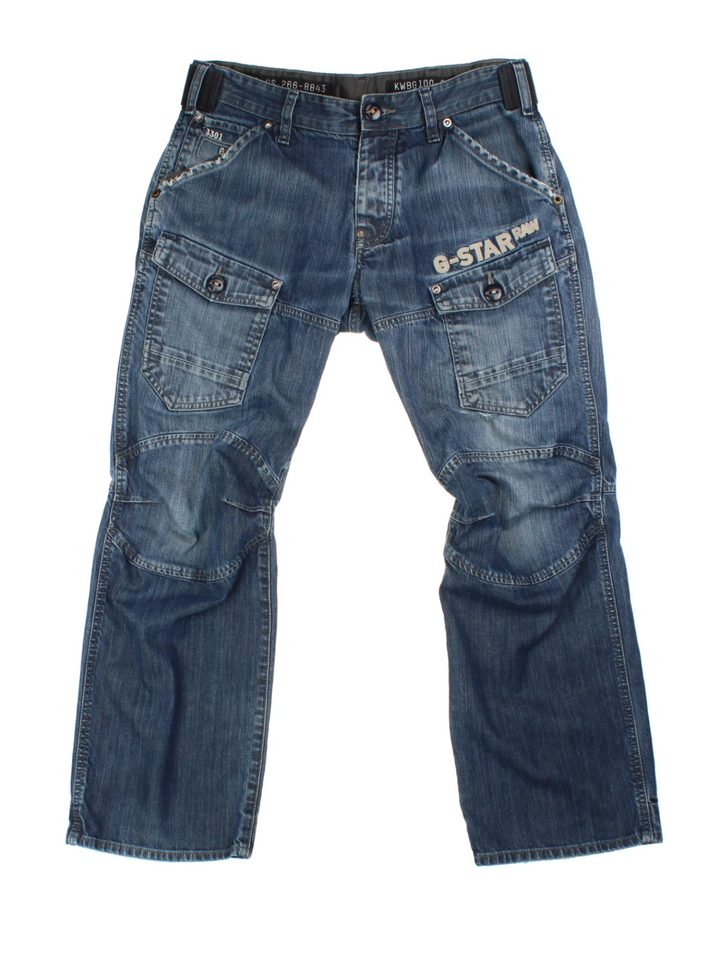 00's G-Star Raw 3301 Denim Jeans (Size L)