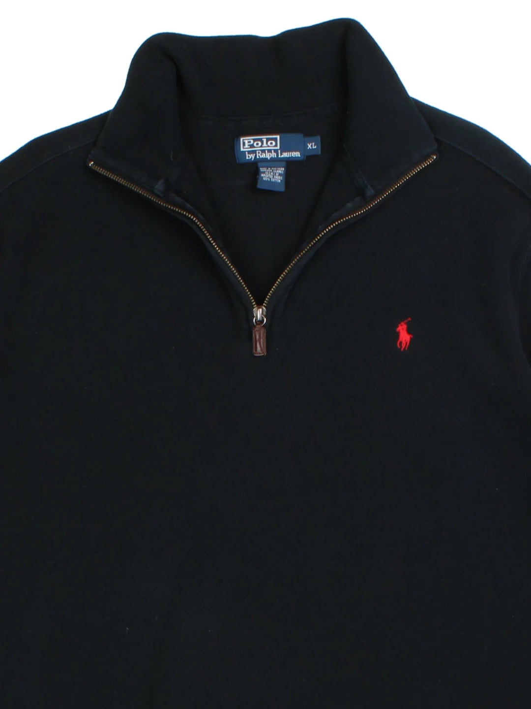 Ralph Lauren 1/4 Zip Knitwear (Size XL)