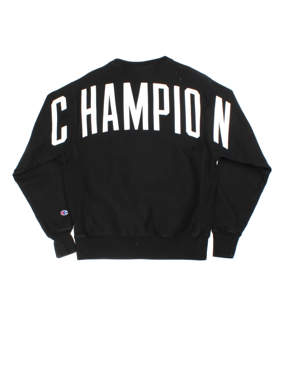 Champion Spell Out Crewneck Sweatshirt (Size M)