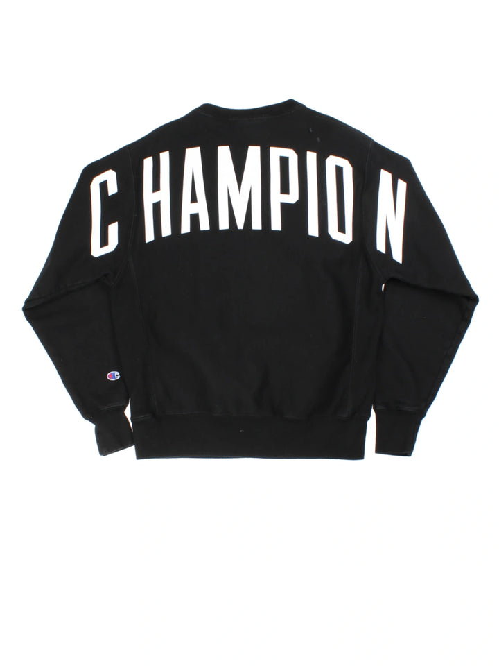 Champion Spell Out Crewneck Sweatshirt (Size M)
