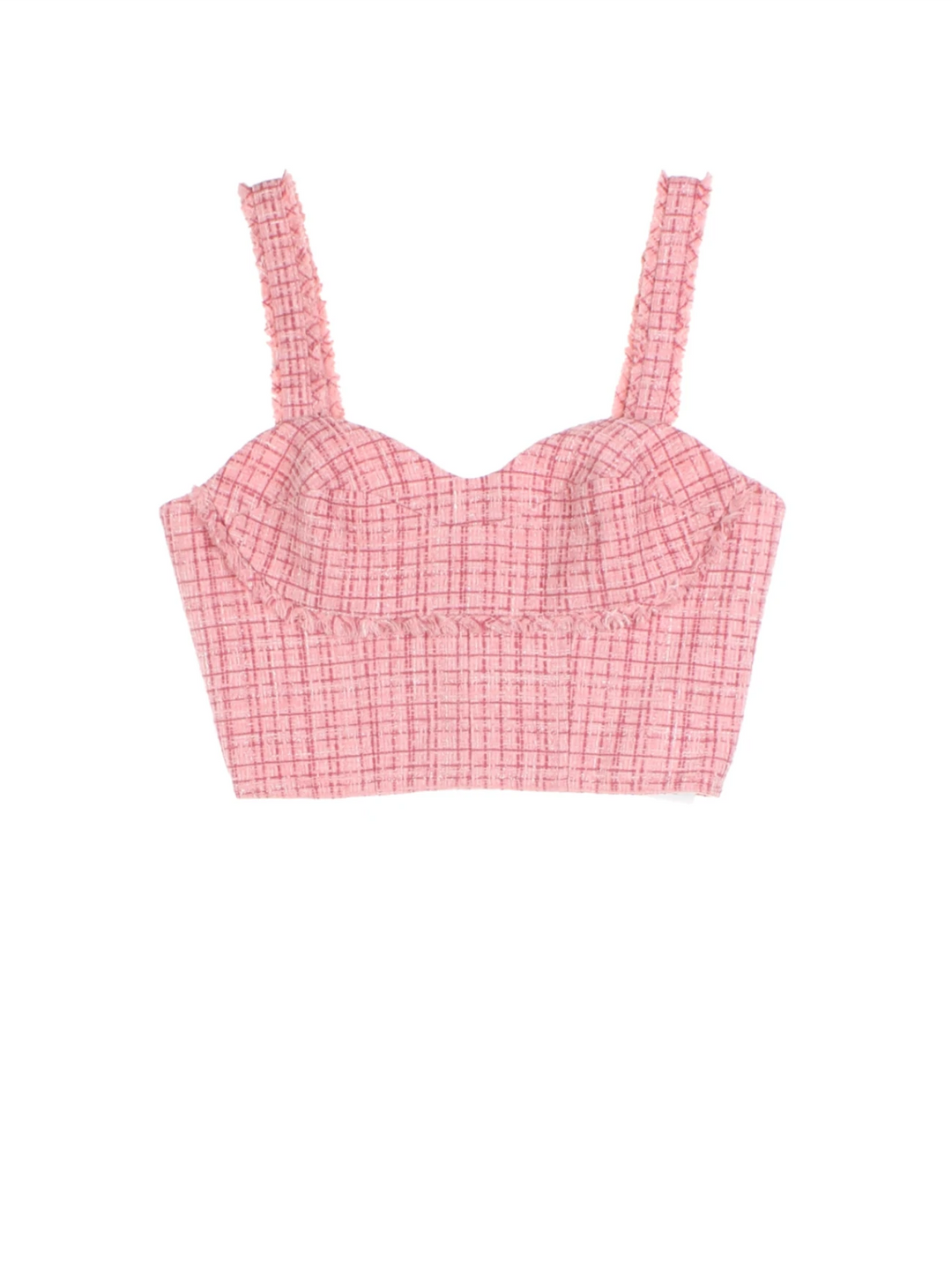 Guess Textured Crop Top (Size XS)