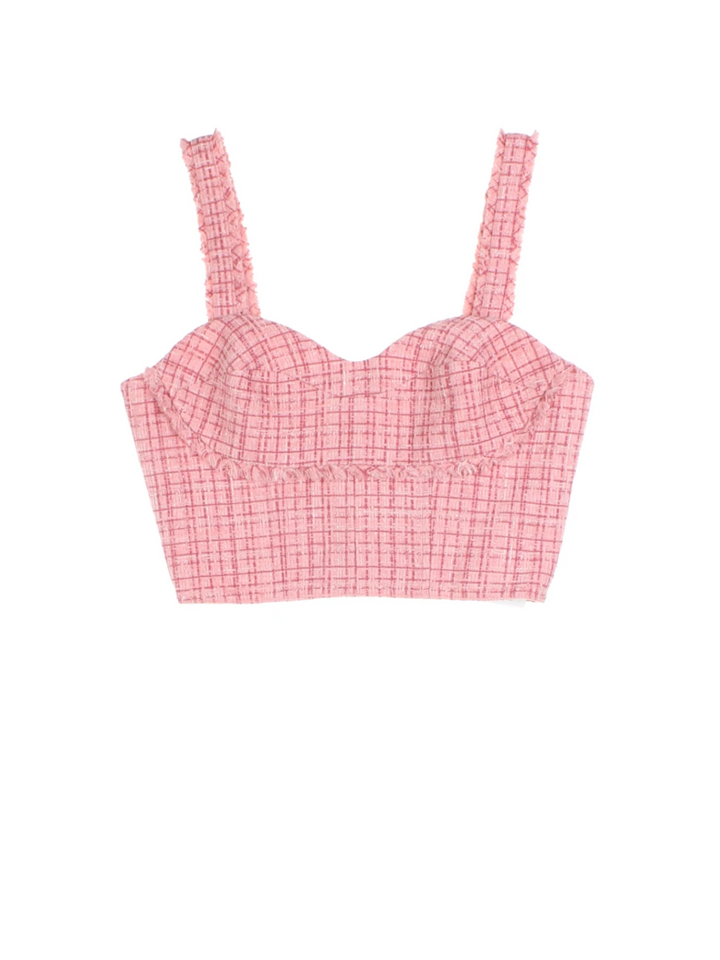 Guess Textured Crop Top (Size XS)