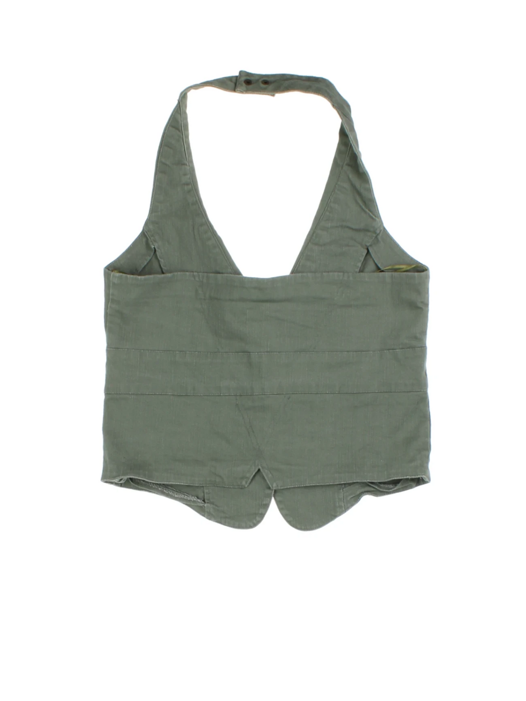 Y2K Halterneck Waistcoat (Size L)