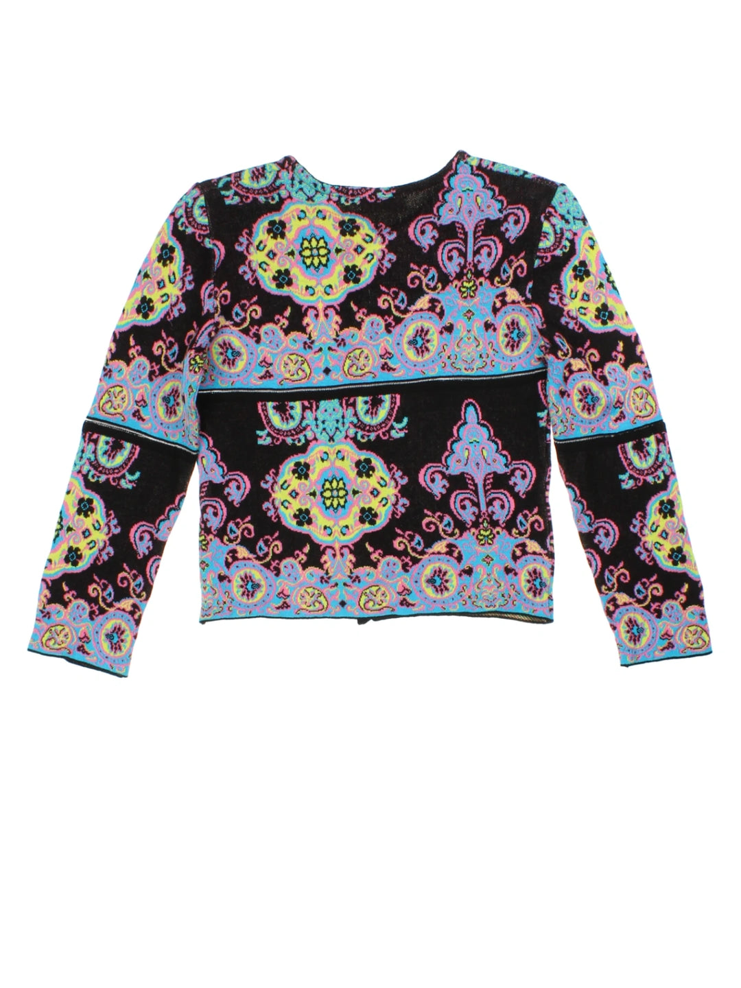 90's Patterned Cardigan (Size XXS)