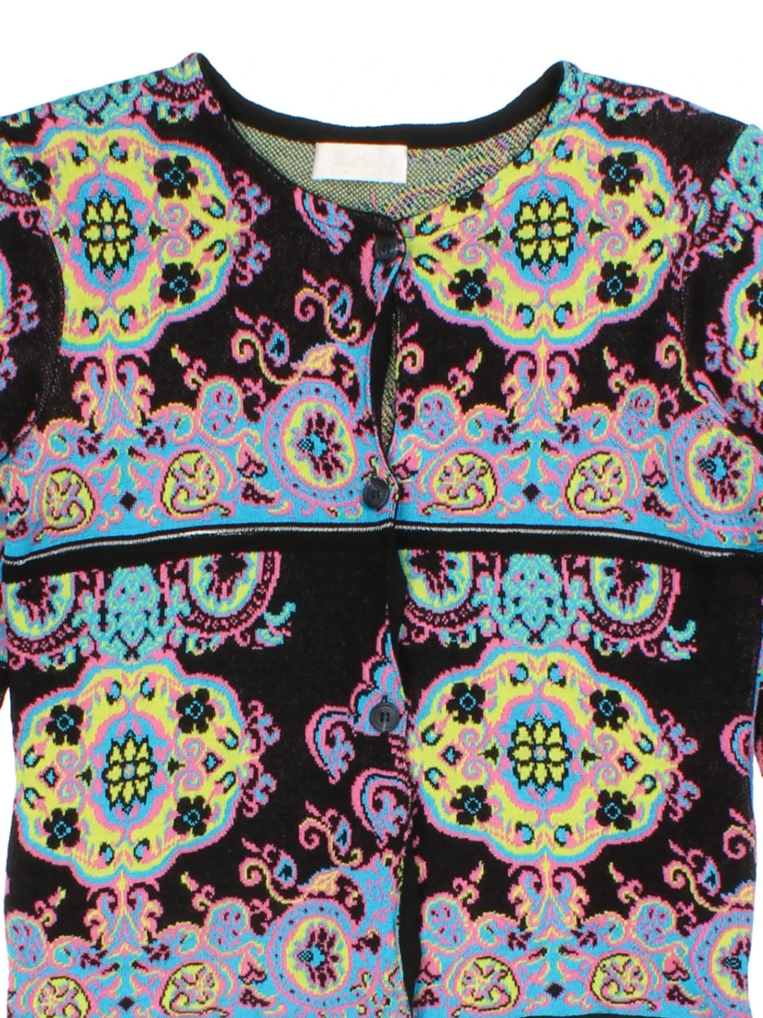 90's Patterned Cardigan (Size XXS)