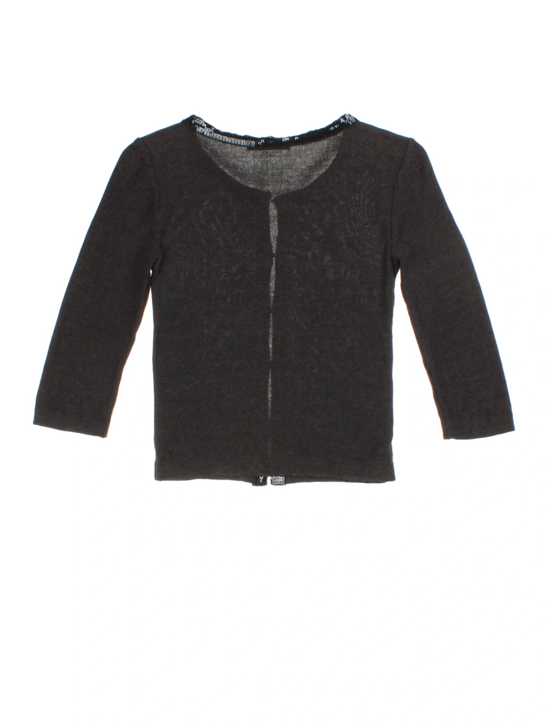 Y2K Basch Sequin Trim Cardigan (Size XXS)