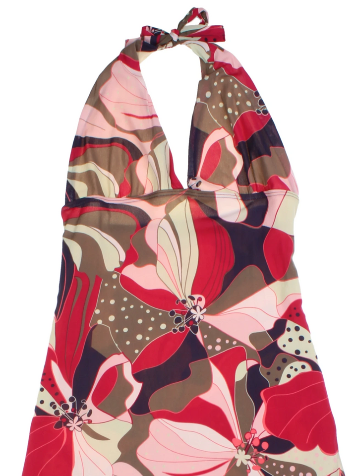 Y2K Floral Midi Dress (Size XS)