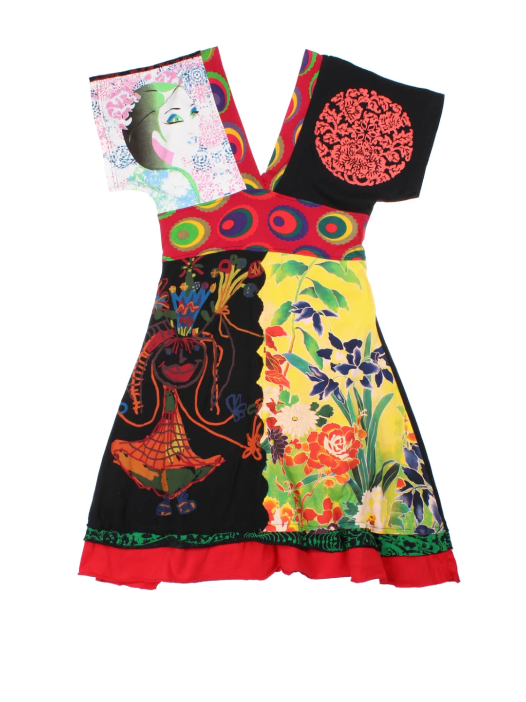 Desigual Graphic Dress (Size XXS)