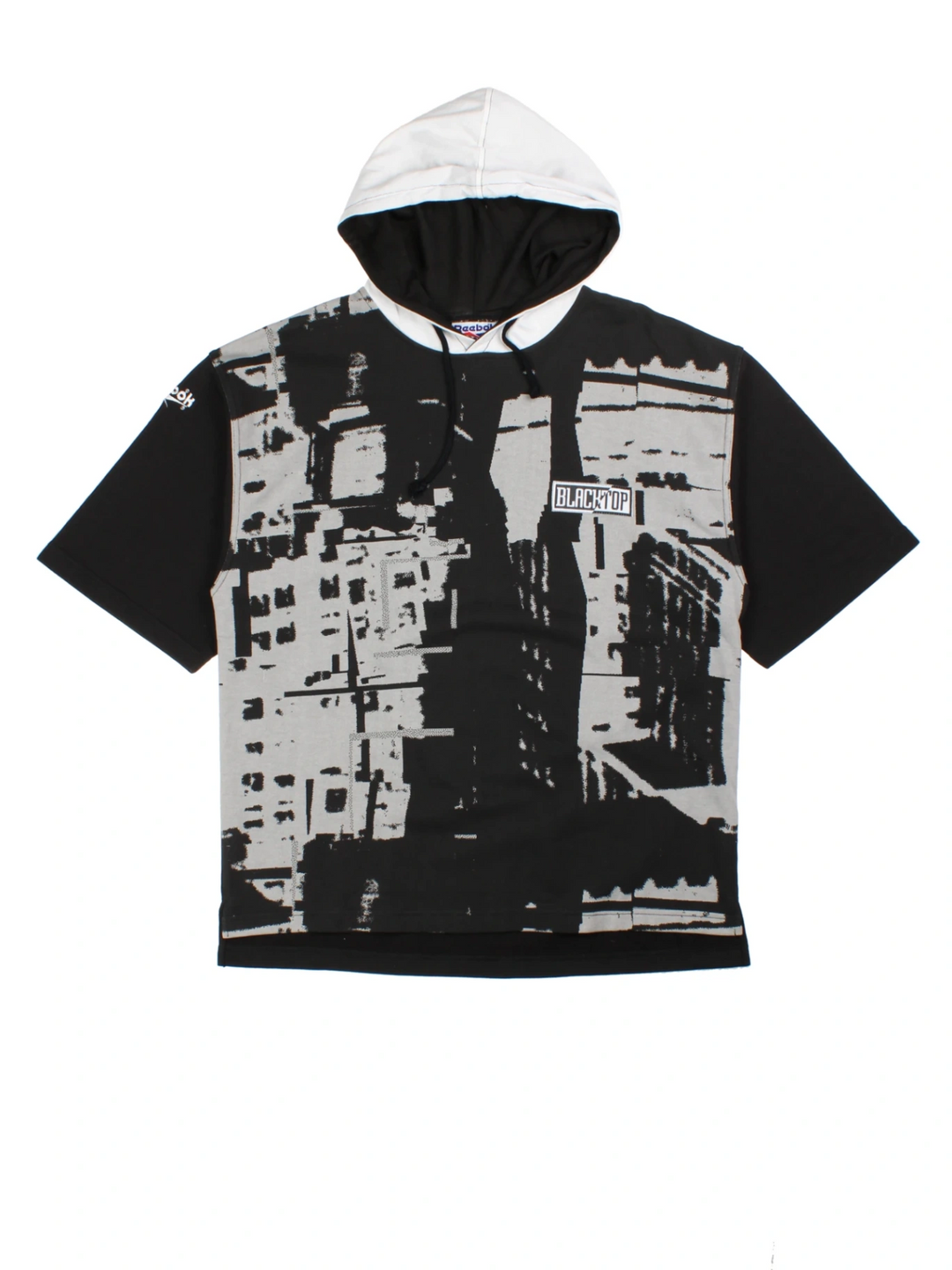 90's Reebok Blacktop Hooded Tee (Size M)