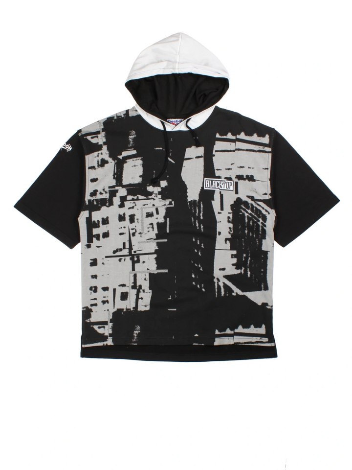 90's Reebok Blacktop Hooded Tee (Size M)