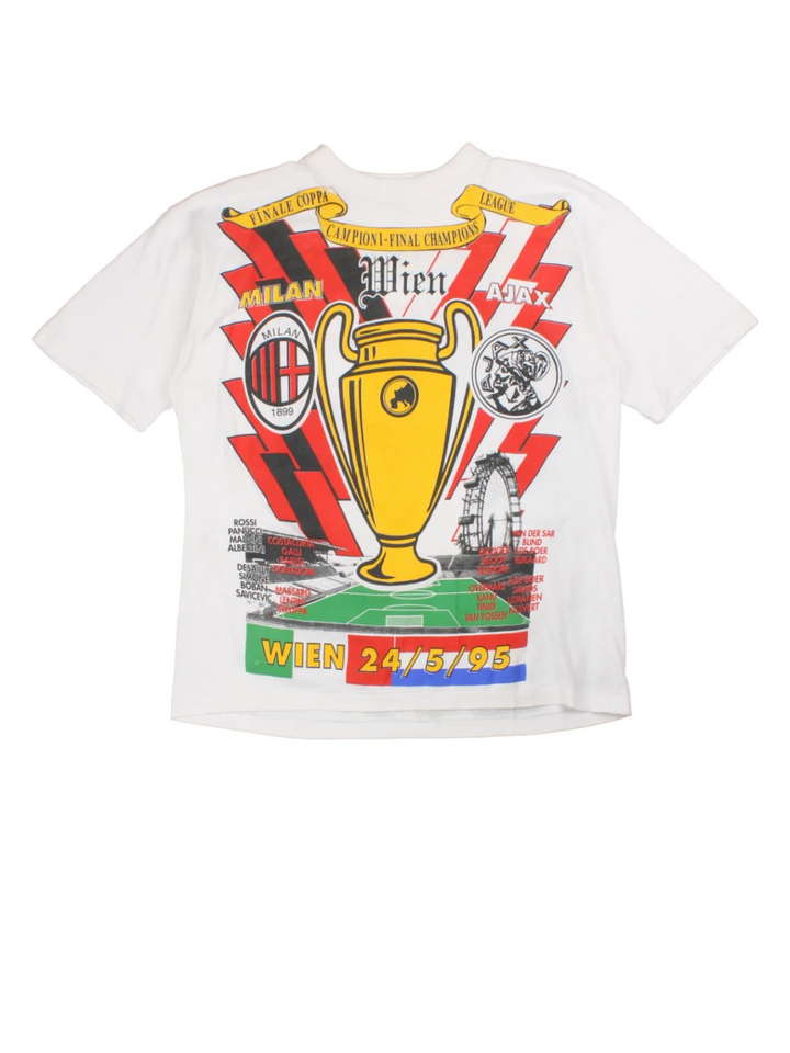 94-95 AC Milan Champions League T-Shirt (Size M)