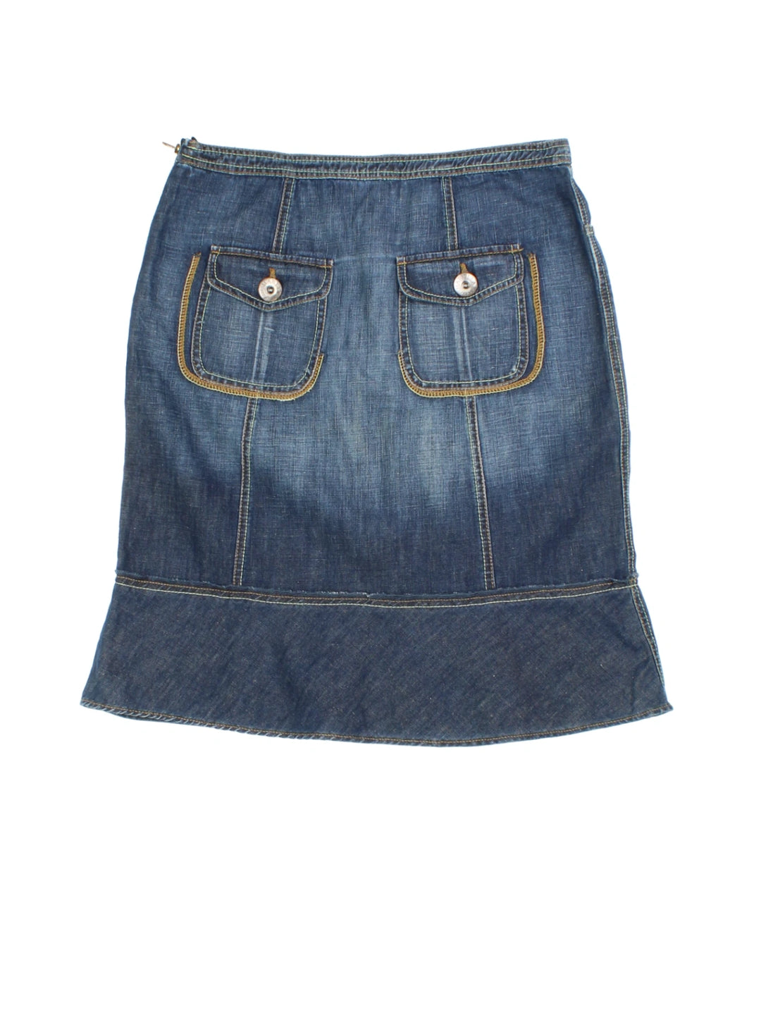 Y2K Denim Skirt (Size M)