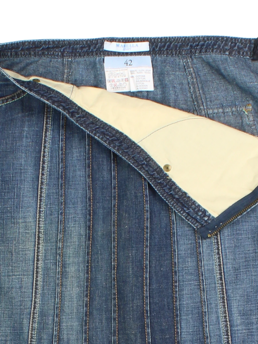 Y2K Denim Skirt (Size M)