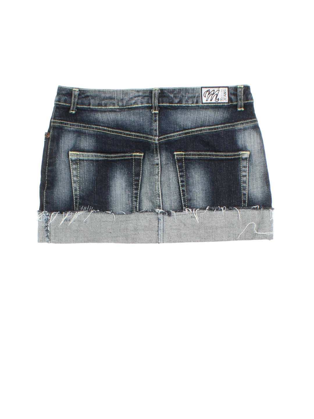 Y2K Denim Mini Skirt (Size XS)